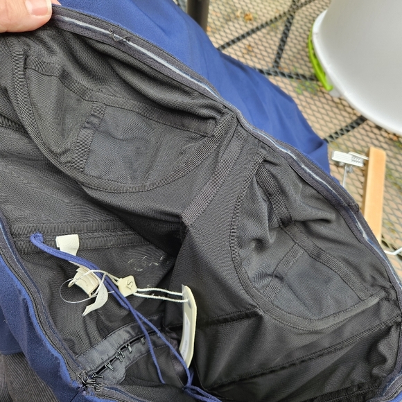 New with flaw Jonathan Simkhai grommet bustier maxi dress midnight size 12 - Picture 5 of 11